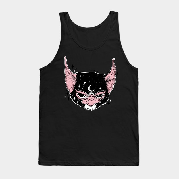 Midnight Critter Tank Top by lOll3